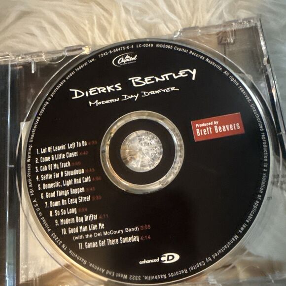 Modern Day Drifter by Dierks Bentley (CD, May-2005, Capitol Nashville) - Picture 4 of 5